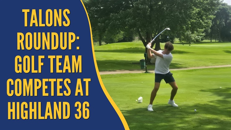 Talons Roundup: Golf Competition Shortened Due to Weather