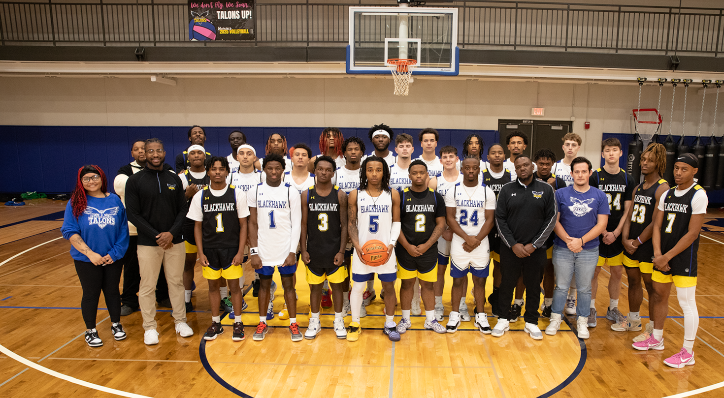 The Talons Men's Basketball team